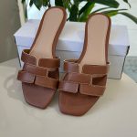 Rasteira Feminina Estilo H Caramelo - Imagem 4