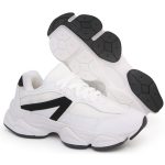 TENIS JADE  BRANCO PRETO - Imagem 3