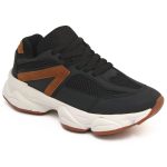 TENIS JADE PRETO  CARAMELO - Imagem 2