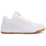 TENIS STREET CASUAL  BRANCO  CARAMELO