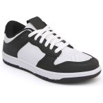 TENIS STREET CASUAL  BRANCO PRETO - Imagem 2