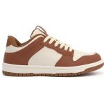 TENIS STREET CASUAL  OFF CARAMELO